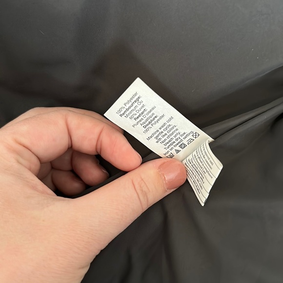 J Crew Gray Herringbone Quilted Vest - Picture 5 of 5